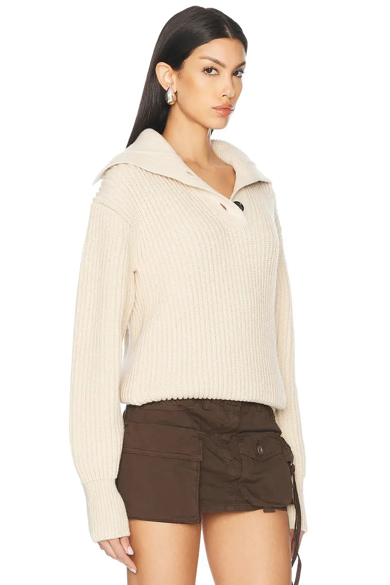 Alexander McQueen Funnel Neck Jumper | Thumbnail 2 Alexander McQueen Funnel Neck Jumper | Thumbnail 2