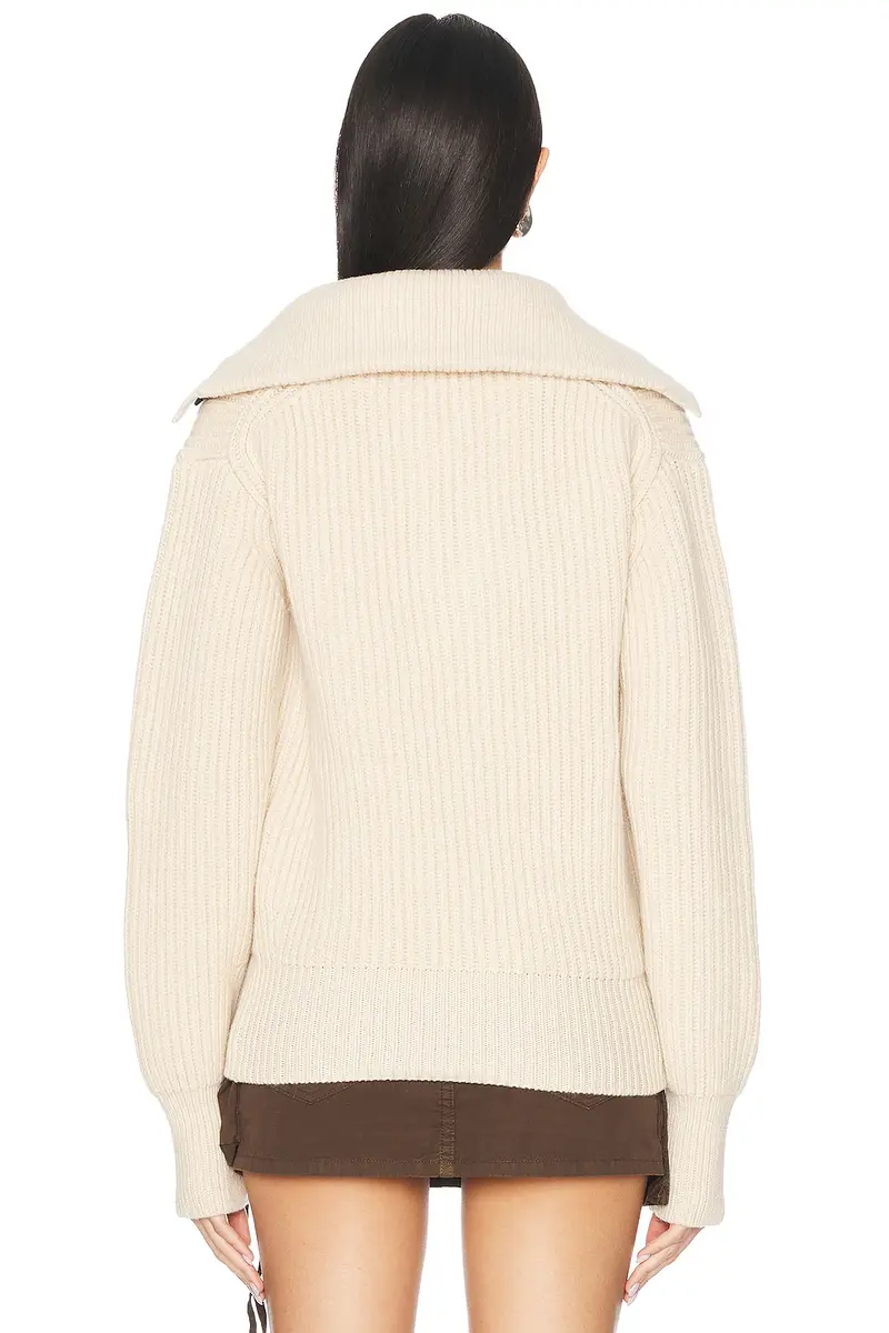 Alexander McQueen Funnel Neck Jumper | Thumbnail 3 Alexander McQueen Funnel Neck Jumper | Thumbnail 3