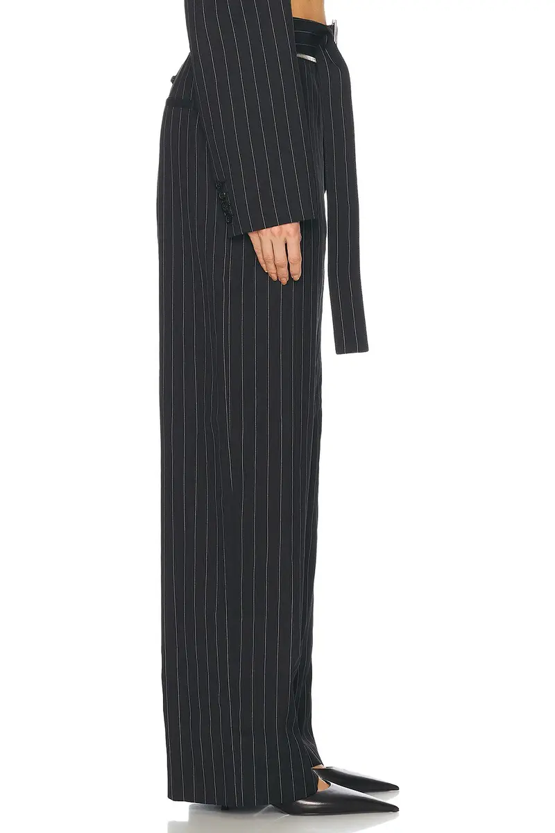 Jean Paul Gaultier Pinstripe Tailored Trouser | Thumbnail 3