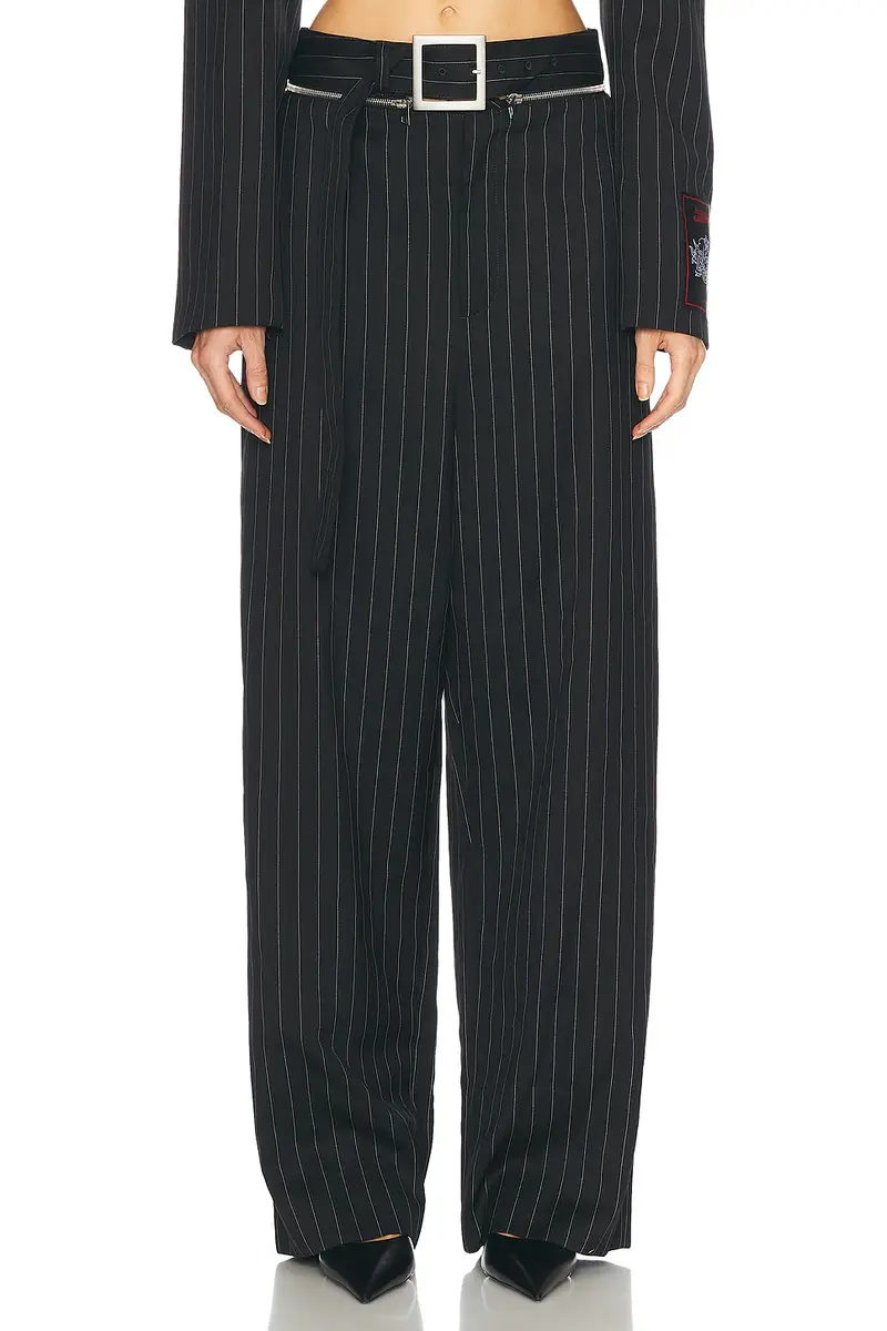 Jean Paul Gaultier Pinstripe Tailored Trouser