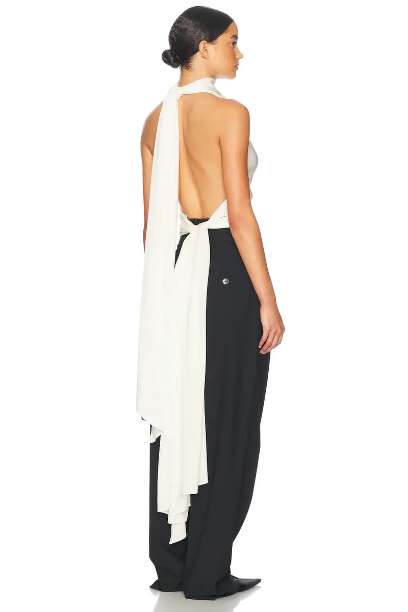 Helsa Natasha Silk Halter | Thumbnail 5