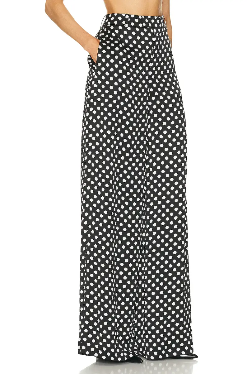 Saint Laurent Wide Leg Pant | Thumbnail 2 Saint Laurent Wide Leg Pant | Thumbnail 2