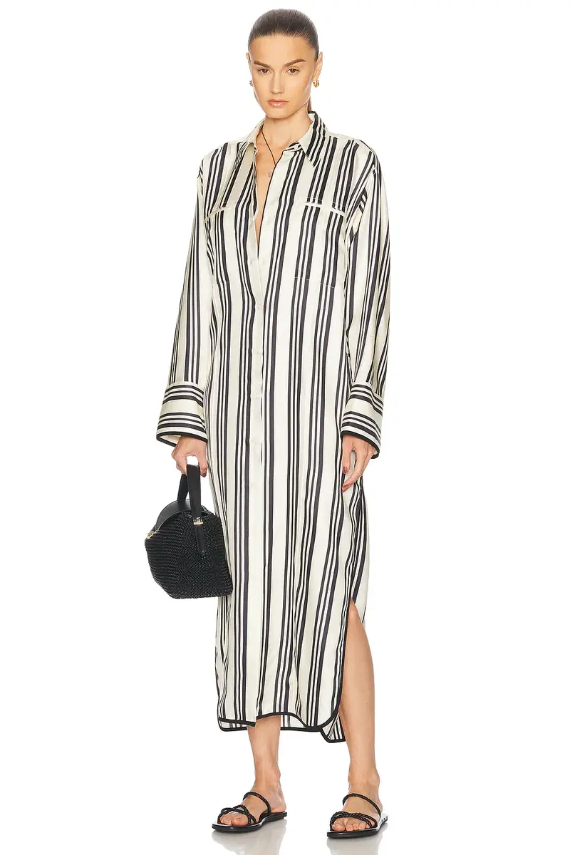 Heirlome Viviana Stripe Shirt Dress | Image 1 Heirlome Viviana Stripe Shirt Dress | Image 1