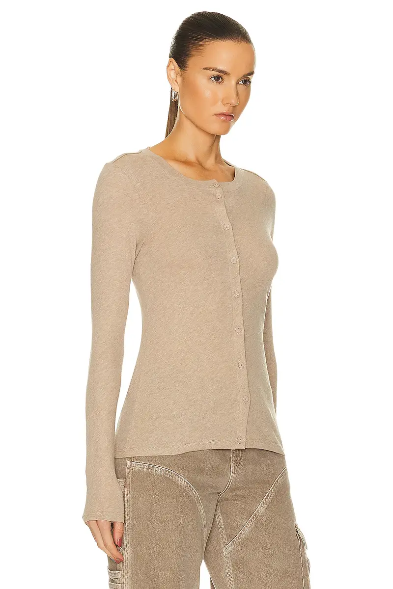 ENZA COSTA Cashmere Long Sleeve Cardigan | Thumbnail 2 ENZA COSTA Cashmere Long Sleeve Cardigan | Thumbnail 2