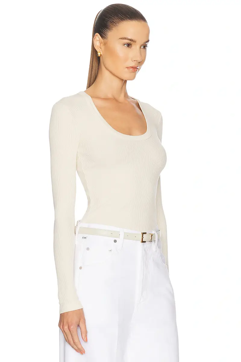 Citizens of Humanity Mara U-neck Top | Thumbnail 4 Citizens of Humanity Mara U-neck Top | Thumbnail 4