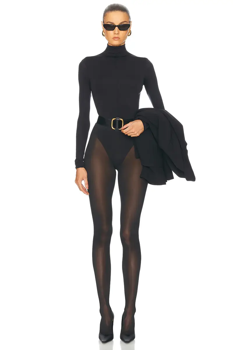 Wardrobe.NYC Sheer Tights | Thumbnail 2 Wardrobe.NYC Sheer Tights | Thumbnail 2