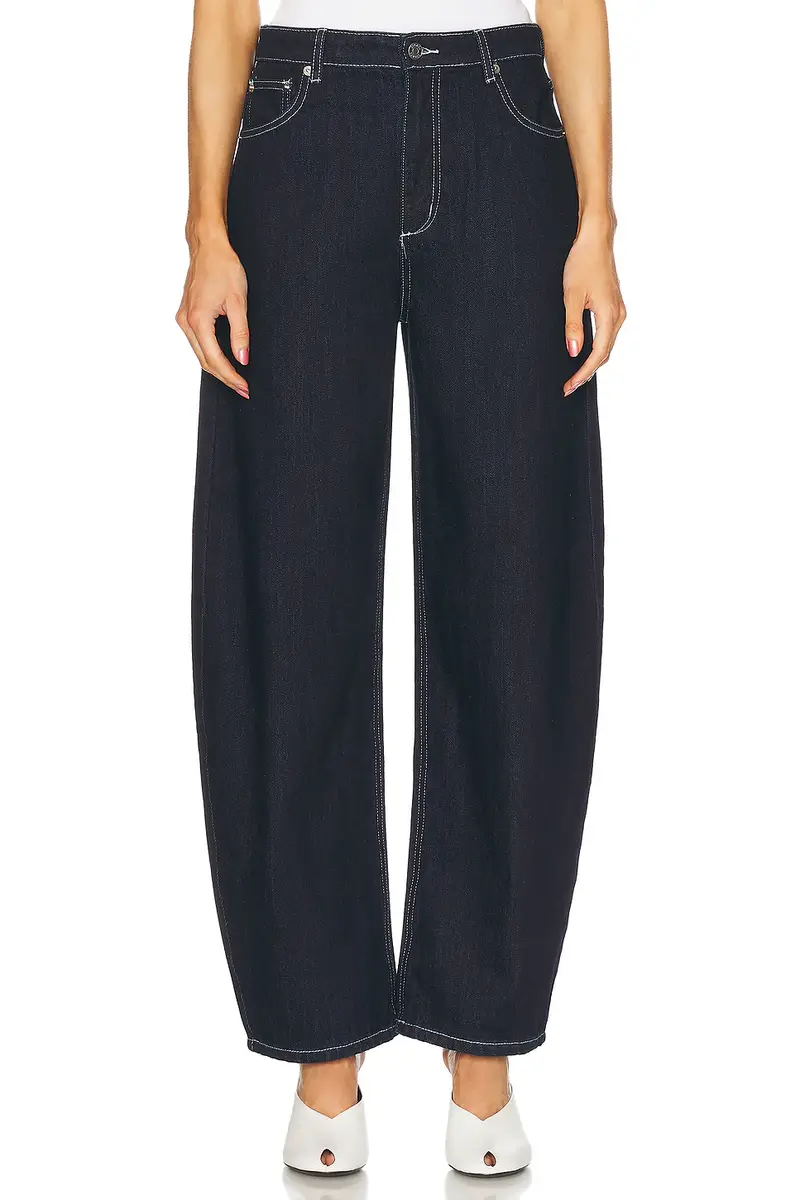 SEROYA Marbel Barrel Jeans | Image 1 SEROYA Marbel Barrel Jeans | Image 1