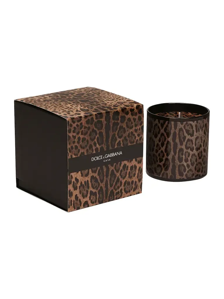 Dolce & Gabbana Casa Leopard Patchouli Scented Candle