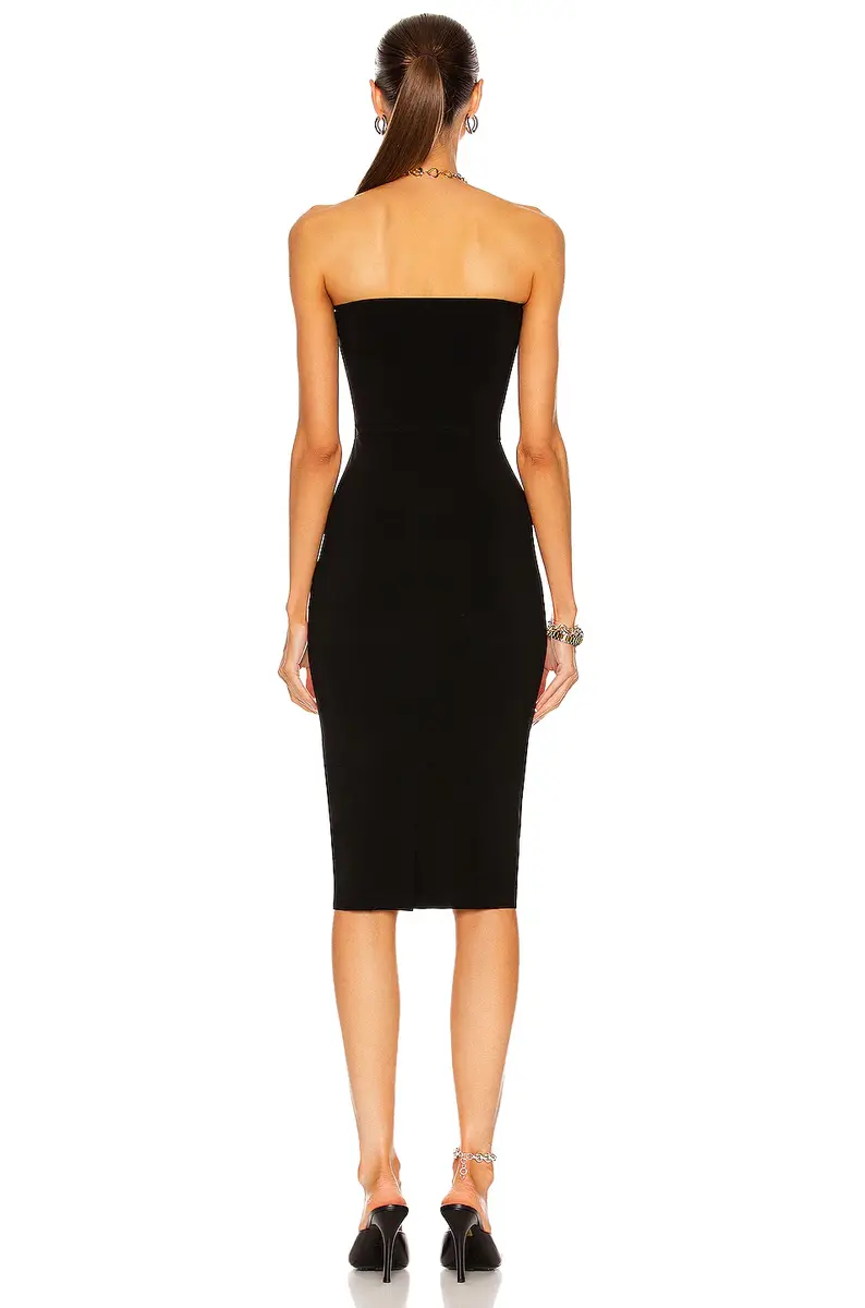Norma Kamali Strapless Dress | Thumbnail 3 Norma Kamali Strapless Dress | Thumbnail 3