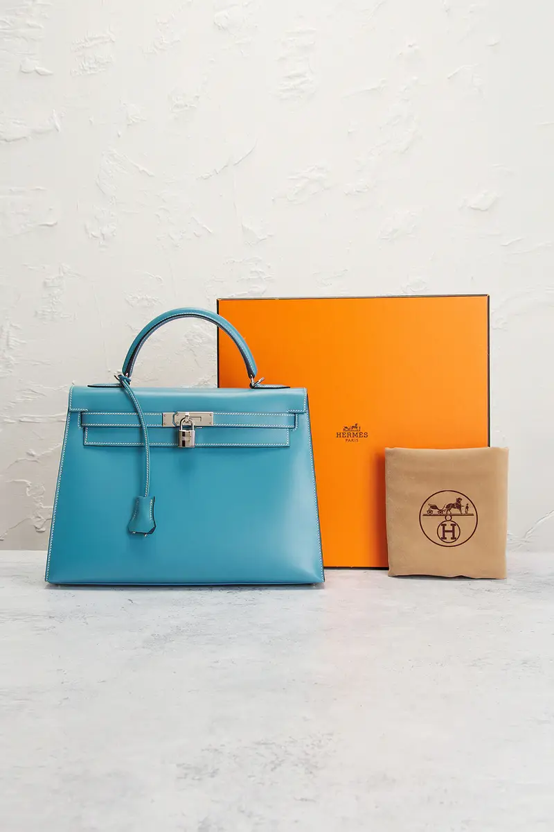 HERMÈS Hermes Box Kelly 32 Handbag | Thumbnail 11 HERMÈS Hermes Box Kelly 32 Handbag | Thumbnail 11