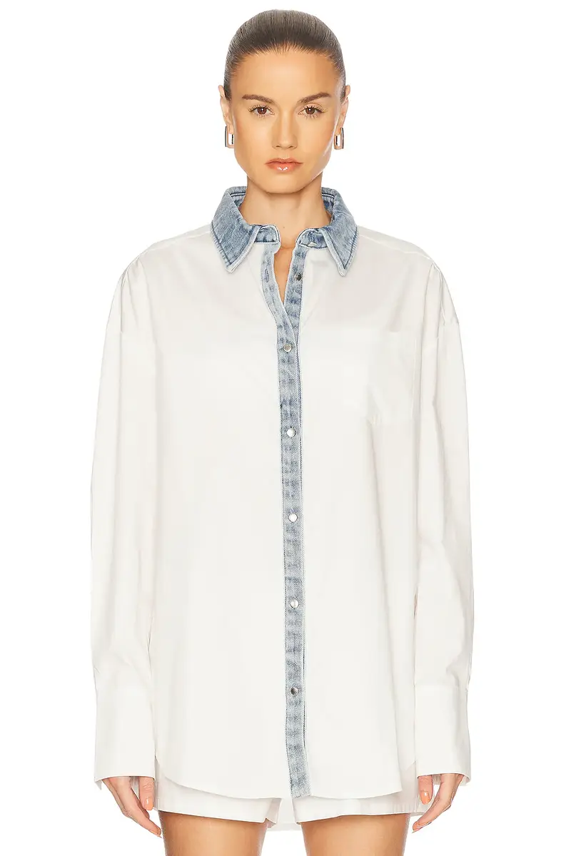 SEROYA Gill Oversized Shirt | Thumbnail 2
