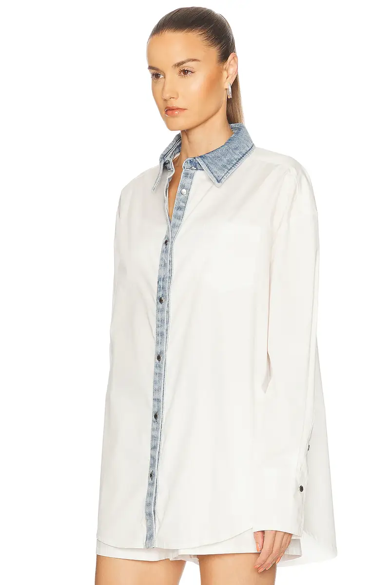 SEROYA Gill Oversized Shirt | Thumbnail 3