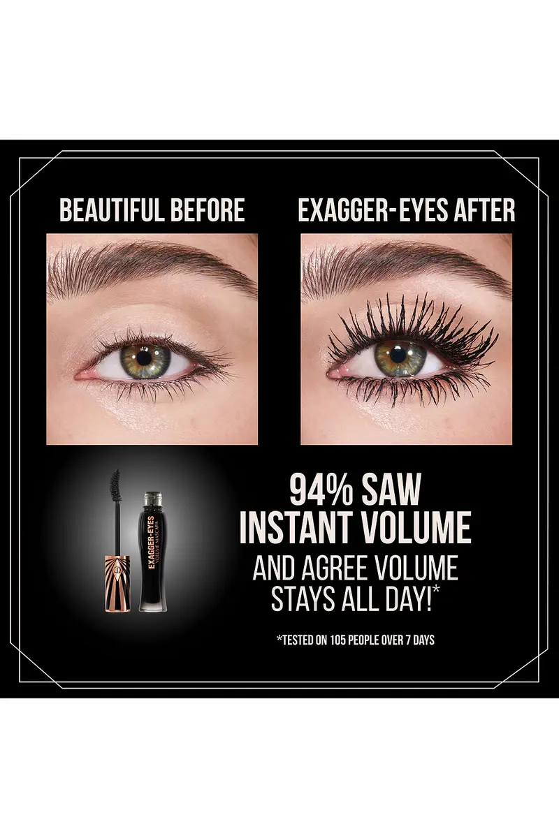 Charlotte Tilbury Travel Size Exagger-Eyes Volume Mascara | Thumbnail 4 Charlotte Tilbury Travel Size Exagger-Eyes Volume Mascara | Thumbnail 4