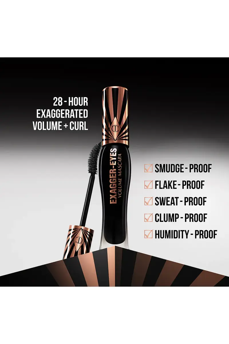 Charlotte Tilbury Travel Size Exagger-Eyes Volume Mascara | Thumbnail 7 Charlotte Tilbury Travel Size Exagger-Eyes Volume Mascara | Thumbnail 7