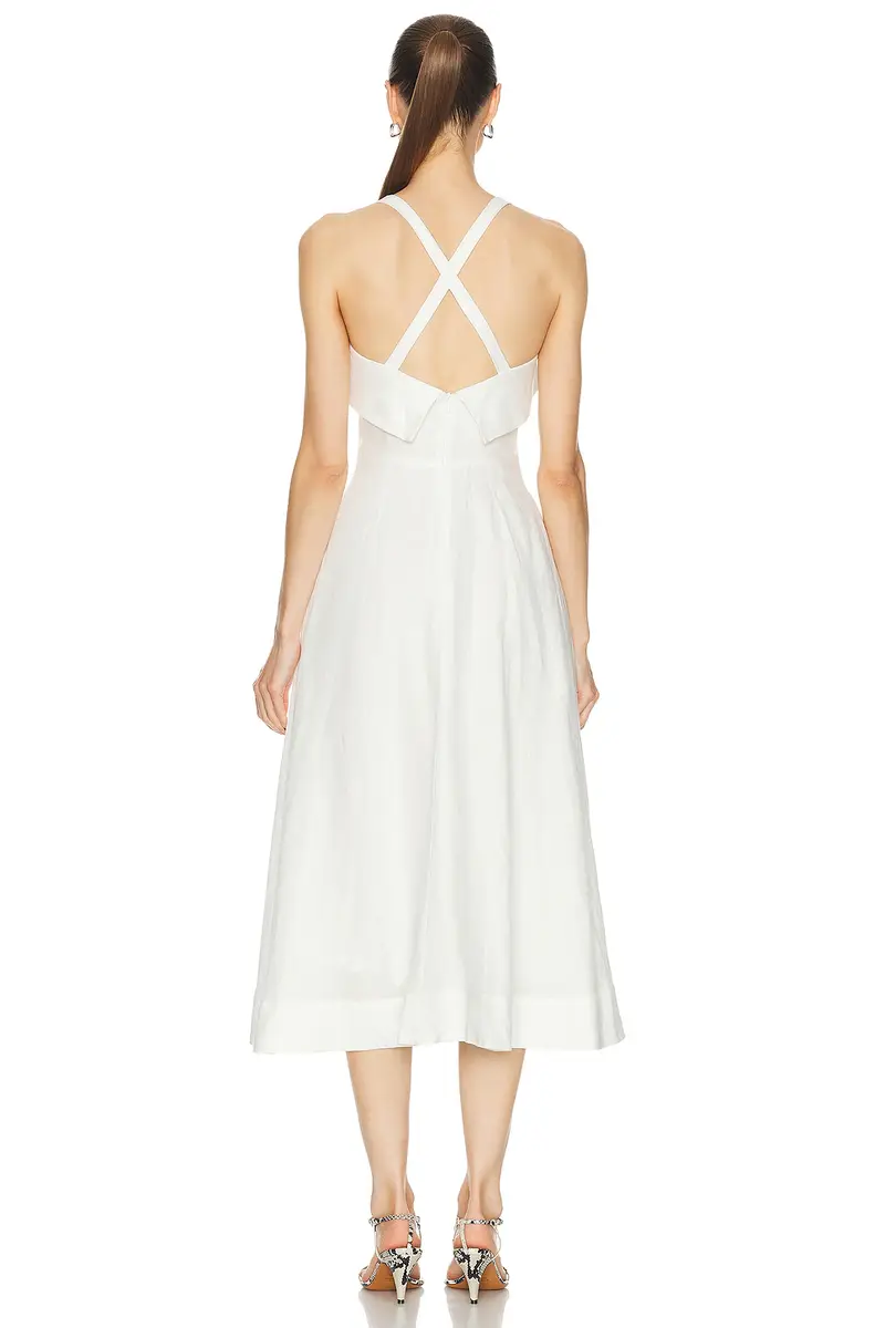 NICHOLAS Carmelia Banded Corset Midi Dress | Thumbnail 3 NICHOLAS Carmelia Banded Corset Midi Dress | Thumbnail 3
