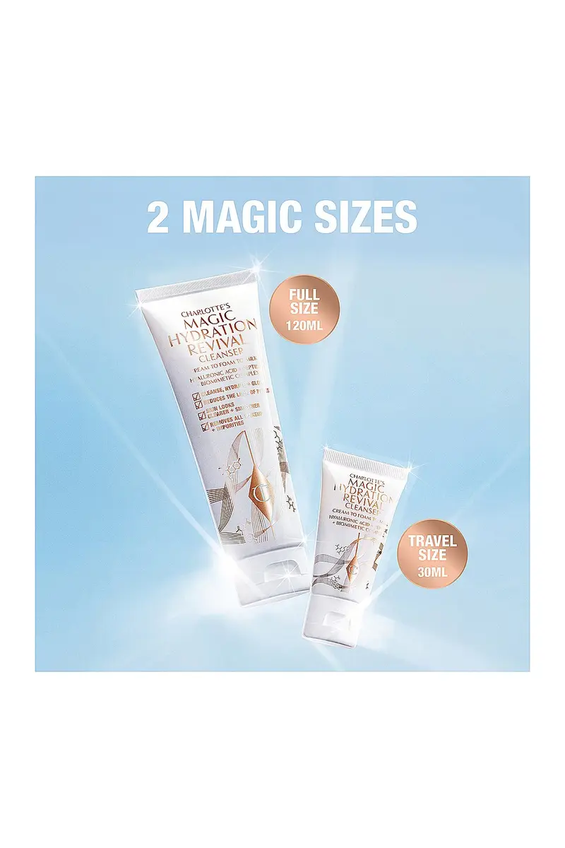 Charlotte Tilbury Travel Charlotte's Magic Hydration Revival Cleanser | Thumbnail 11 Charlotte Tilbury Travel Charlotte's Magic Hydration Revival Cleanser | Thumbnail 11