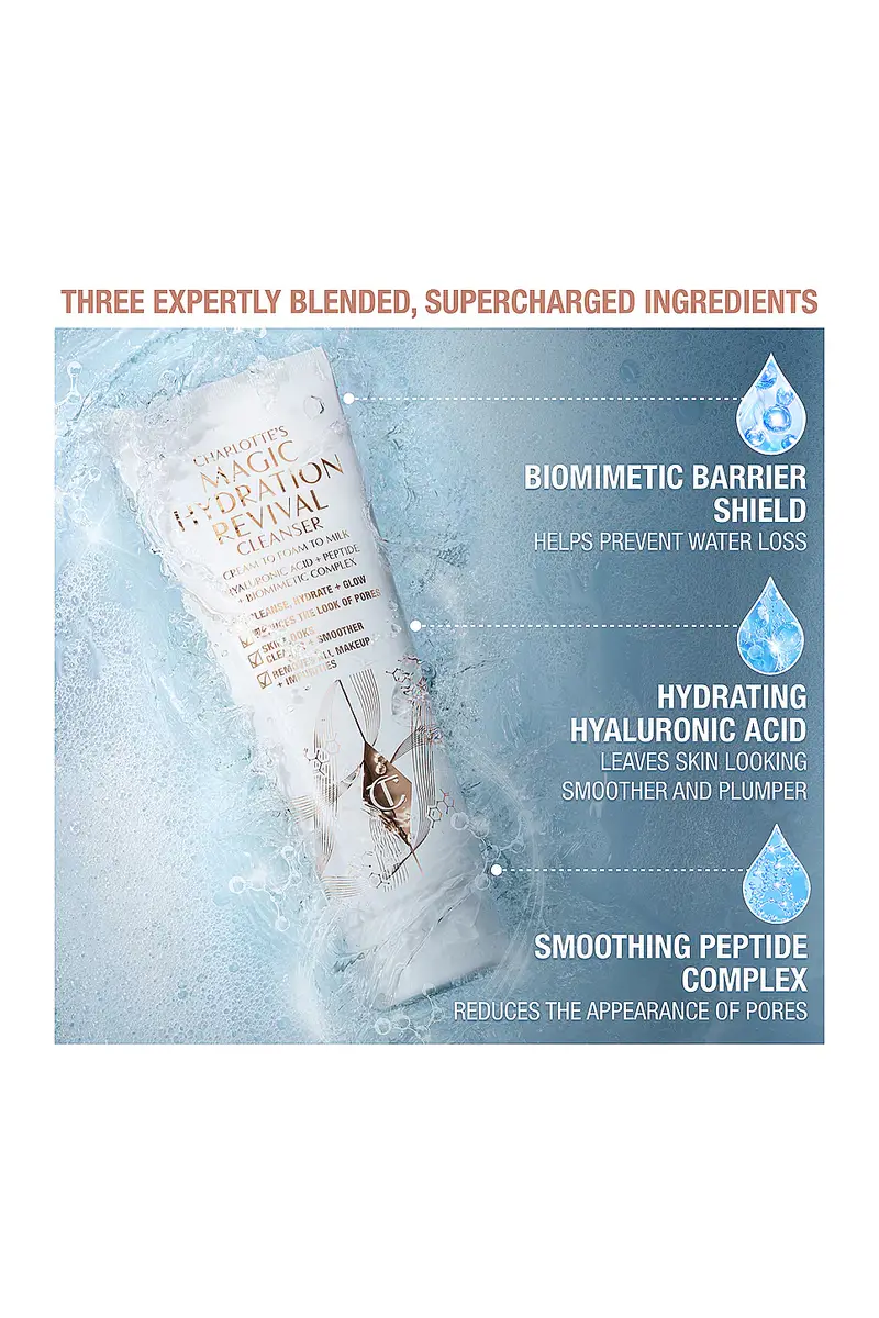 Charlotte Tilbury Charlotte's Magic Hydration Revival Cleanser | Thumbnail 4