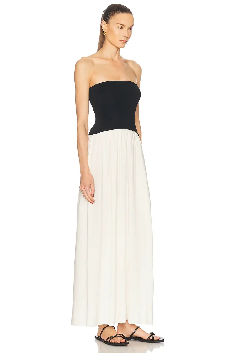 Solid & Striped The Strapless Soglio Dress | Thumbnail 2 Solid & Striped The Strapless Soglio Dress | Thumbnail 2
