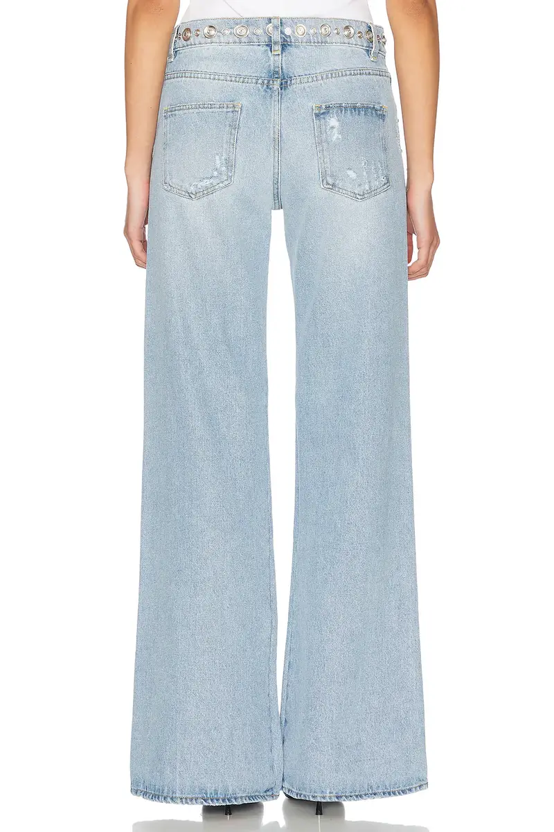 Coperni Studded Wide Leg Jeans | Thumbnail 4