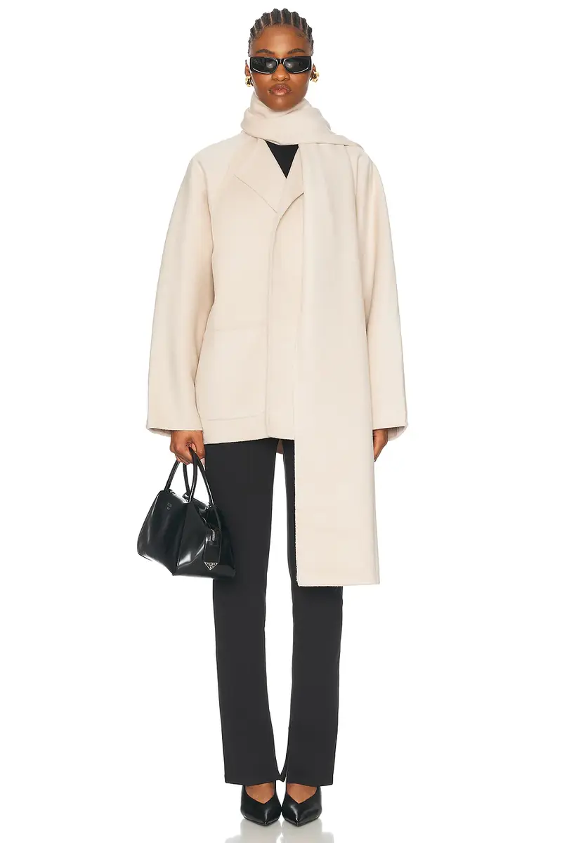 EAVES Osher Wool Coat | Thumbnail 3