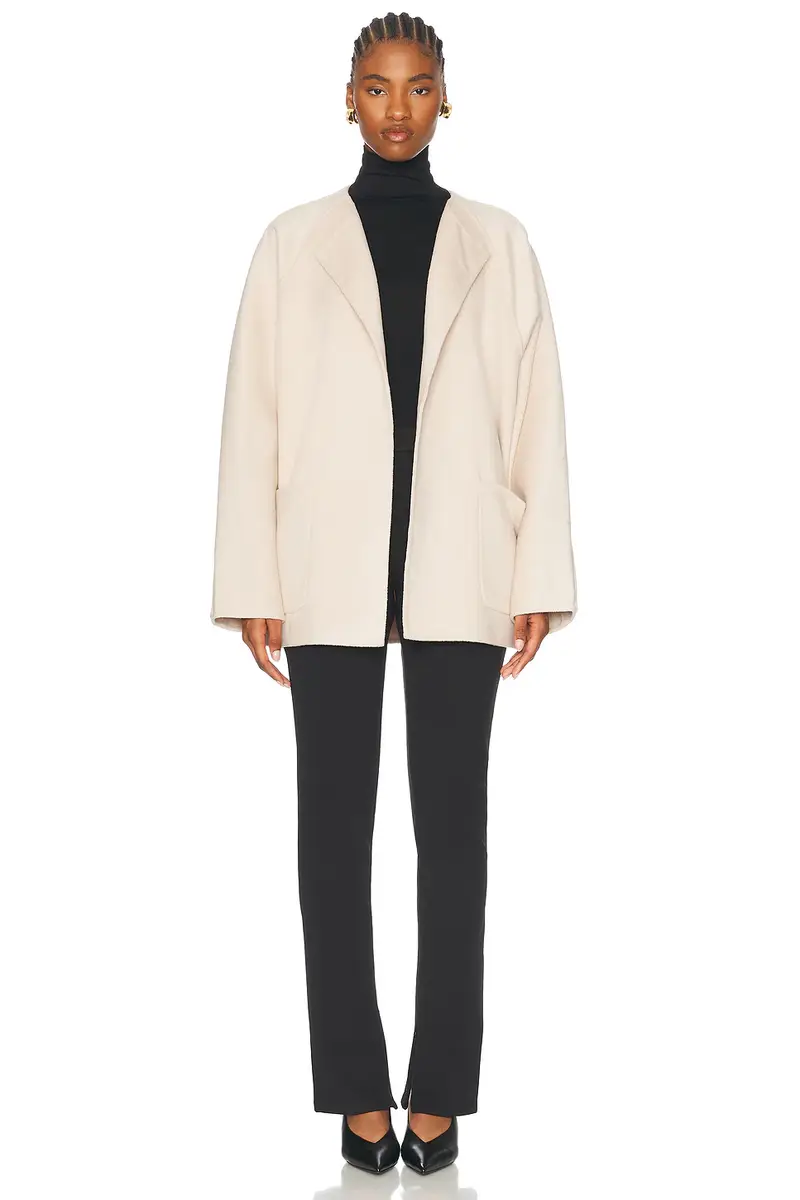 EAVES Osher Wool Coat | Thumbnail 4