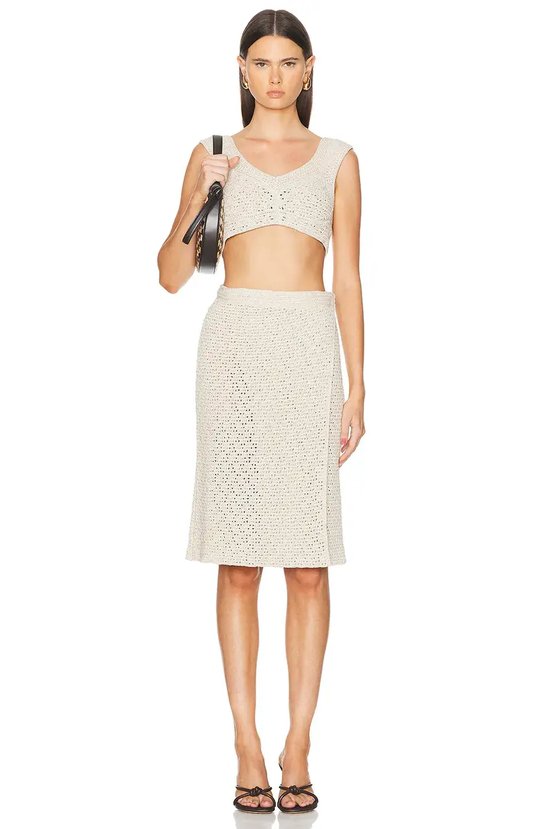 Bottega Veneta Midi Skirt | Thumbnail 5