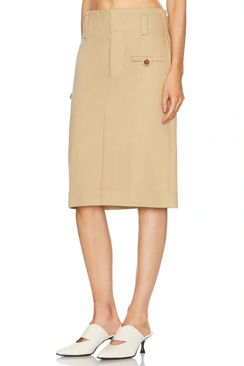 Bottega Veneta Midi Skirt | Thumbnail 3 Bottega Veneta Midi Skirt | Thumbnail 3