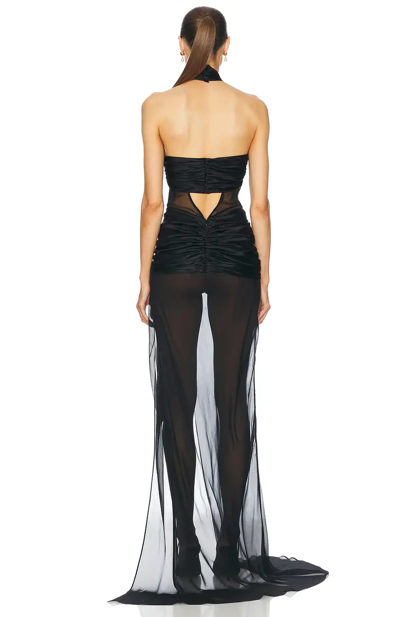 Mirror Palais Bow Wrap Dress | Thumbnail 4 Mirror Palais Bow Wrap Dress | Thumbnail 4