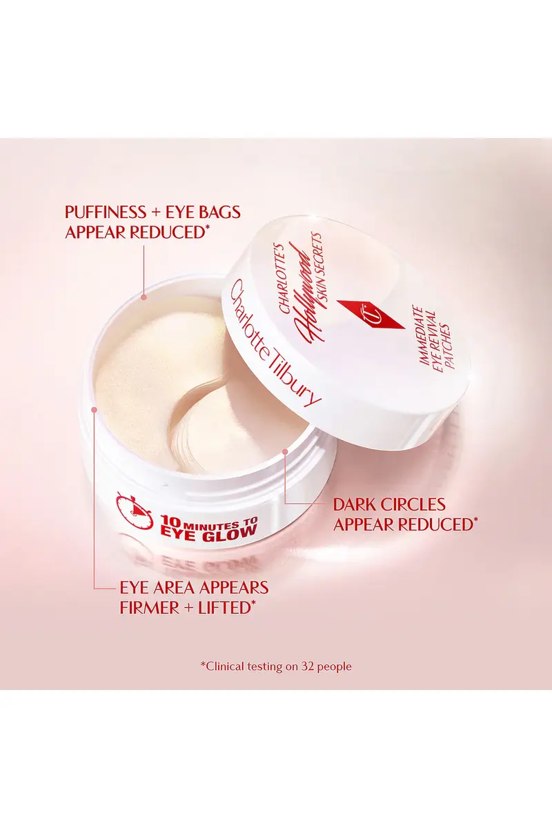 Charlotte Tilbury Charlotte's Hollywood Skin Secrets Immediate Eye Revival Patches | Thumbnail 4