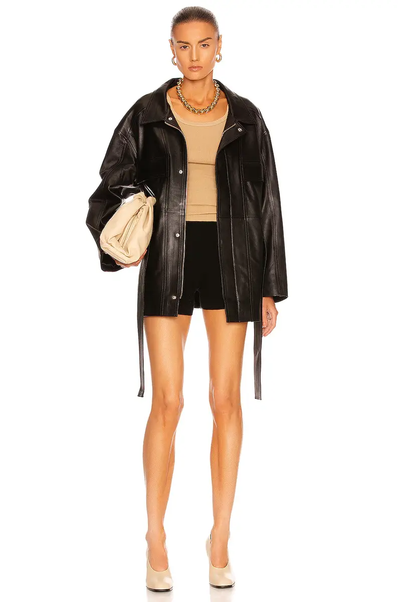 Nour Hammour Zakary Soft Leather Jacket | Thumbnail 5
