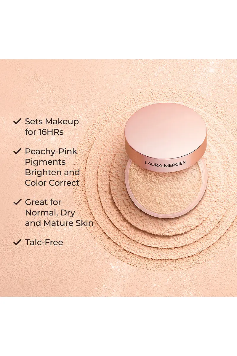 Laura Mercier Translucent Loose Setting Powder Ultra-Blur Tone-Up | Thumbnail 7 Laura Mercier Translucent Loose Setting Powder Ultra-Blur Tone-Up | Thumbnail 7