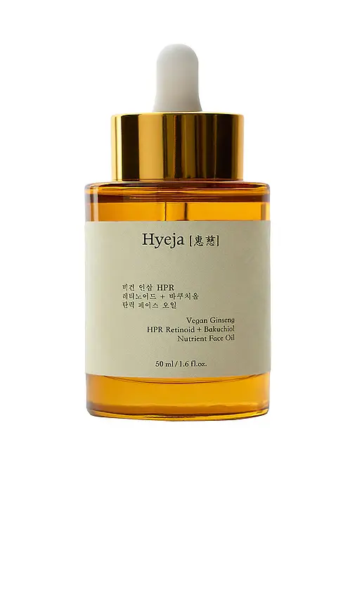 Hyeja Vegan Ginseng HPR Retinoid + Bakuchiol Nutrient Face Oil | Thumbnail 4 Hyeja Vegan Ginseng HPR Retinoid + Bakuchiol Nutrient Face Oil | Thumbnail 4
