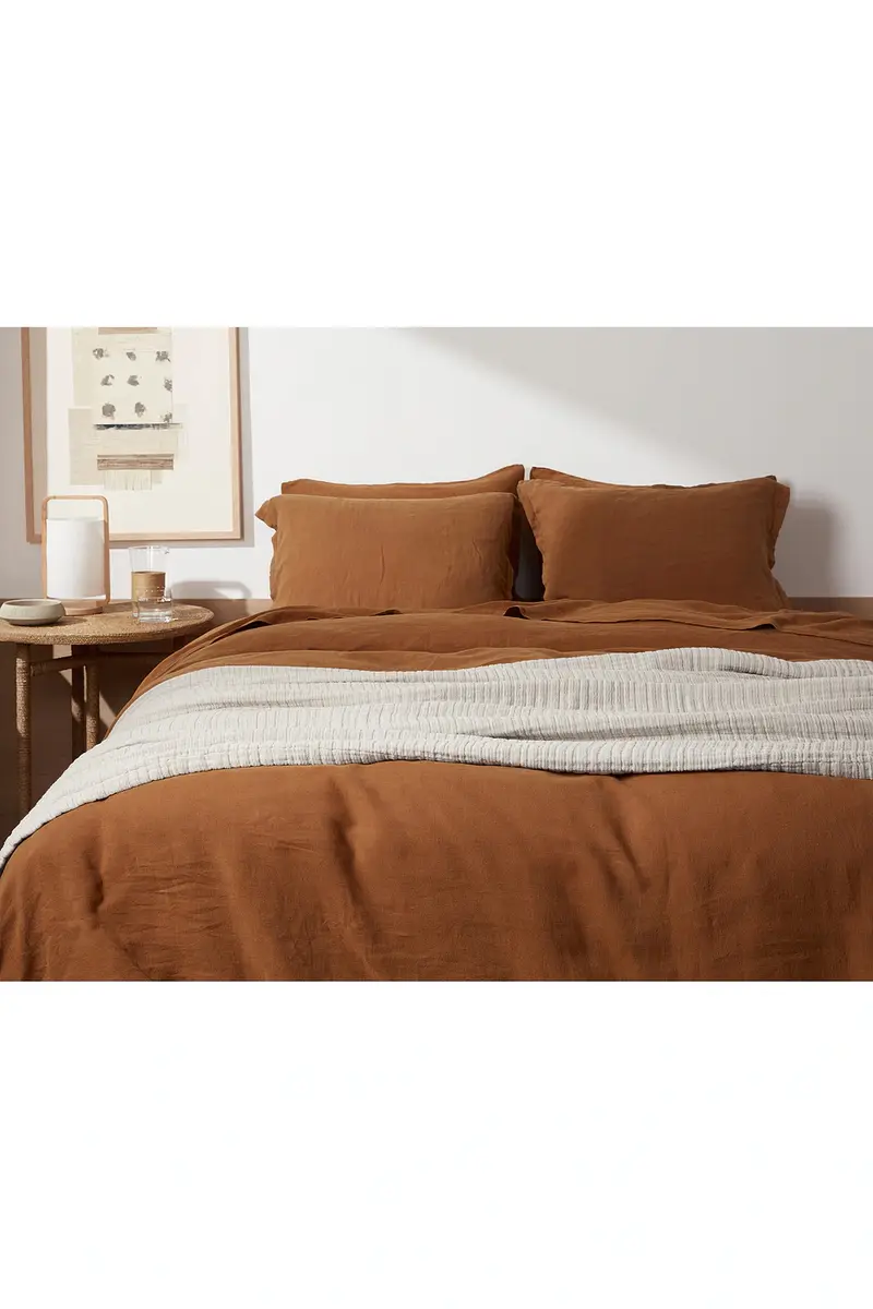 Parachute Cloud Linen Gauze Bed Blanket | Thumbnail 2