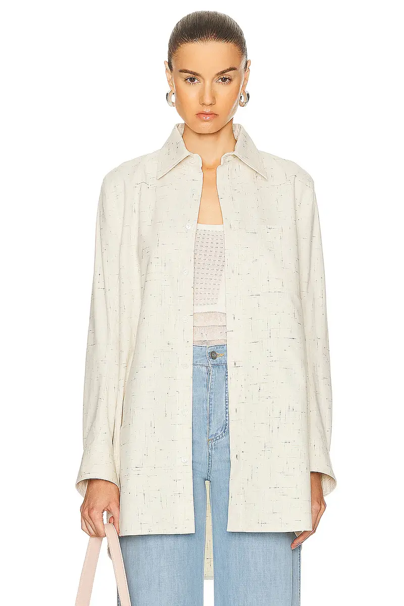 Bottega Veneta Criss Cross Shirt | Image 1 Bottega Veneta Criss Cross Shirt | Image 1
