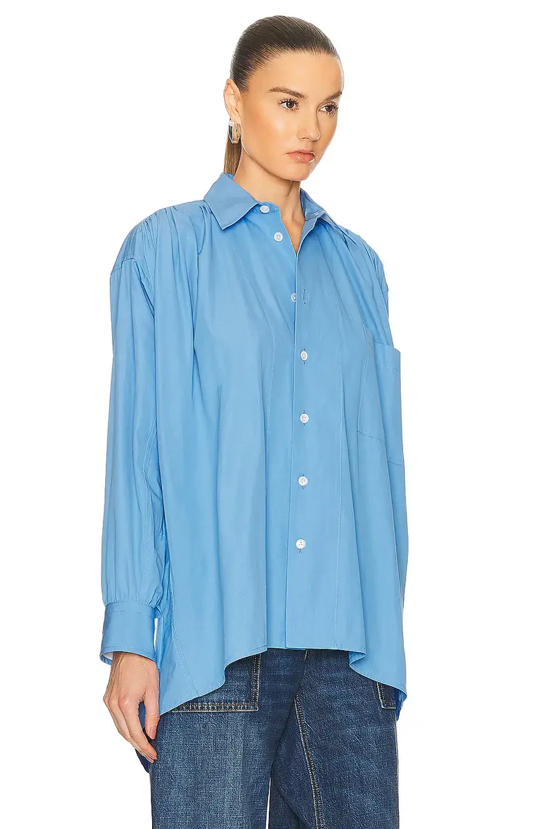 Bottega Veneta Compact Cotton Shirt | Thumbnail 2 Bottega Veneta Compact Cotton Shirt | Thumbnail 2