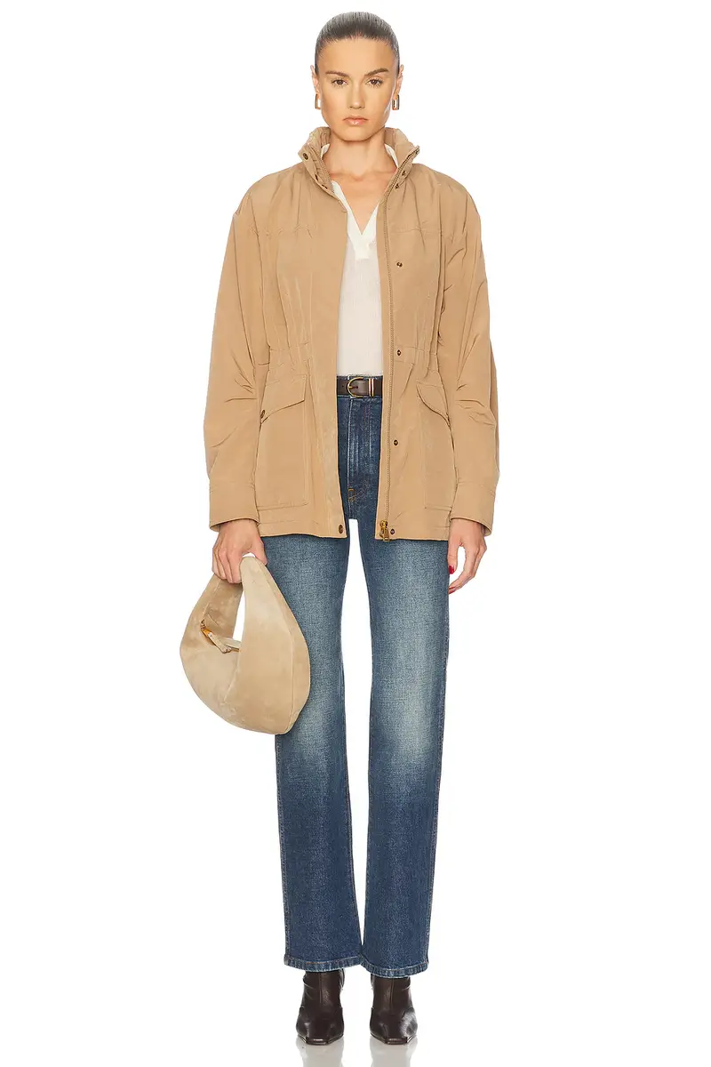 Moncler Long Sleeve Sheer Polo Top | Thumbnail 4 Moncler Long Sleeve Sheer Polo Top | Thumbnail 4
