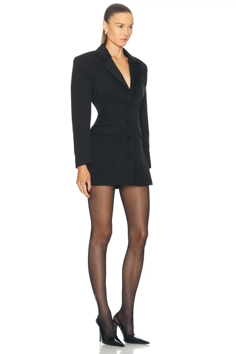 Aexae Wool Contoured Blazer Mini Dress | Thumbnail 2