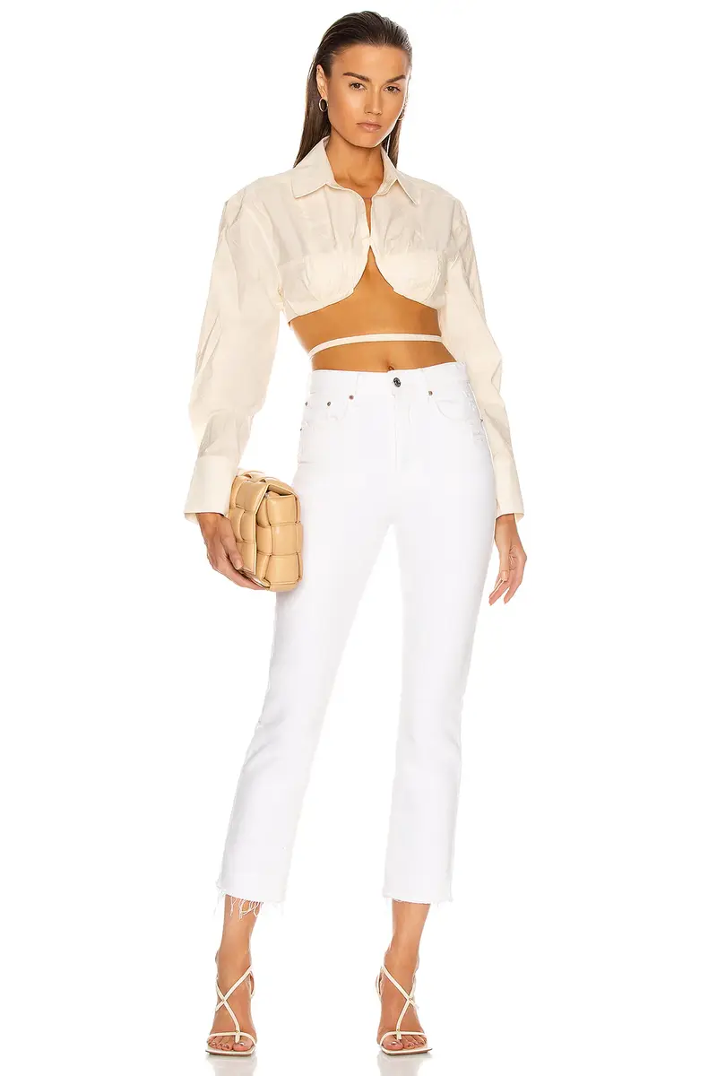 GRLFRND Karolina High Rise Straight Crop Jeans | Thumbnail 6 GRLFRND Karolina High Rise Straight Crop Jeans | Thumbnail 6