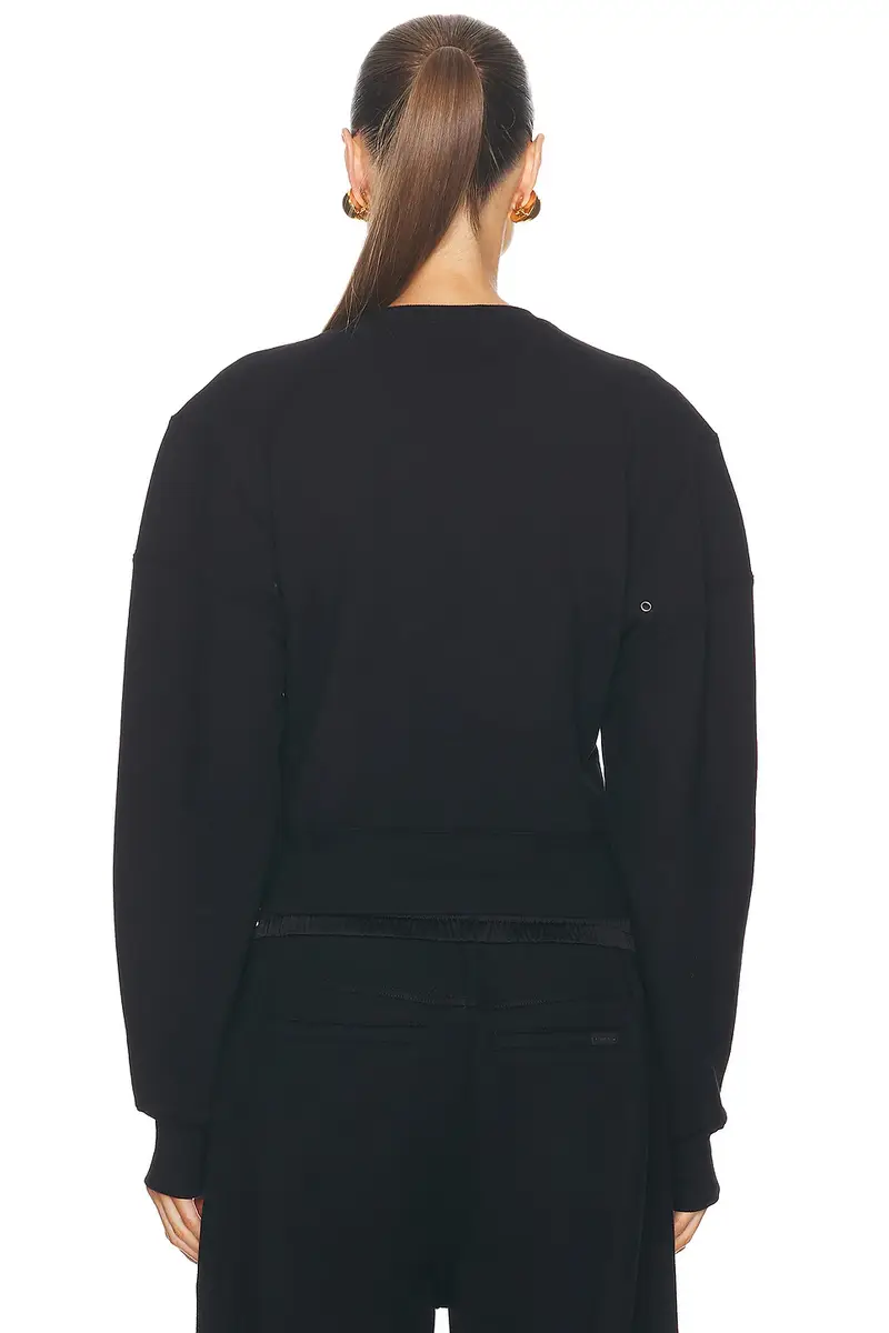 Saint Laurent Cropped Sweater | Thumbnail 3 Saint Laurent Cropped Sweater | Thumbnail 3