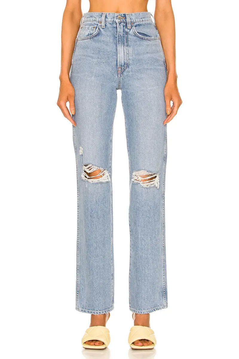GRLFRND Sara Super High Rise Slim Straight Jeans | Thumbnail 3 GRLFRND Sara Super High Rise Slim Straight Jeans | Thumbnail 3
