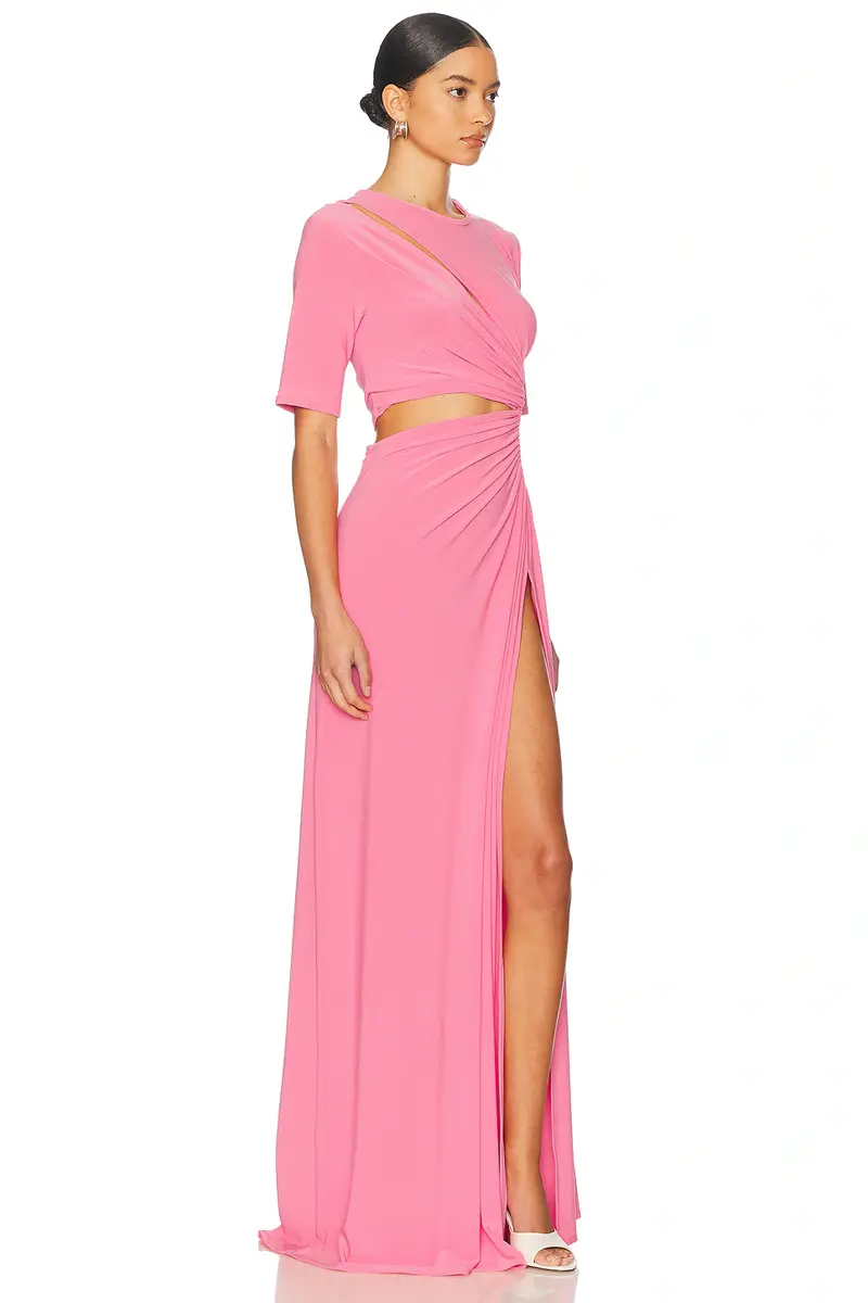 Sid Neigum Gathered Slit Maxi Dress | Thumbnail 2