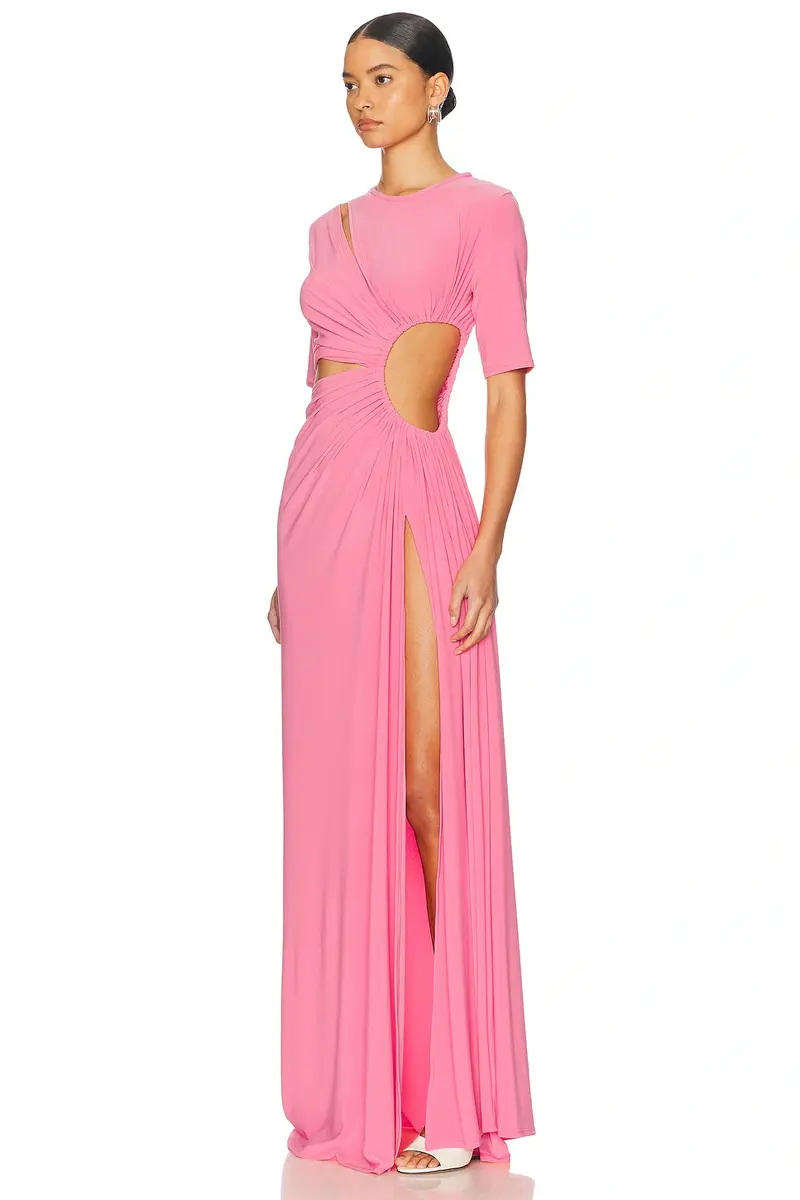 Sid Neigum Gathered Slit Maxi Dress | Thumbnail 3