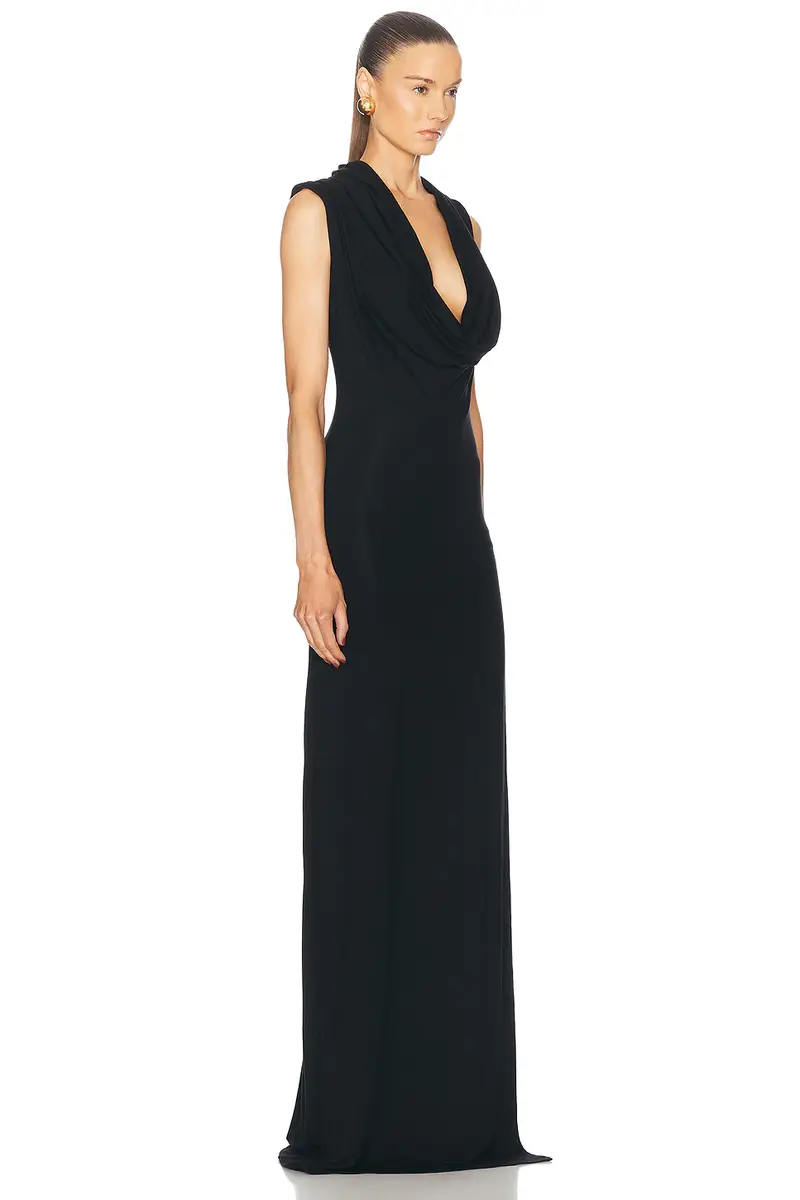 Sid Neigum Back Cutout Cowl Dress | Thumbnail 2