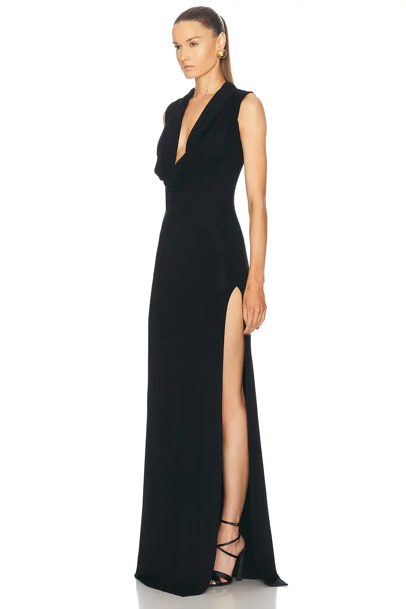 Sid Neigum Back Cutout Cowl Dress | Thumbnail 3