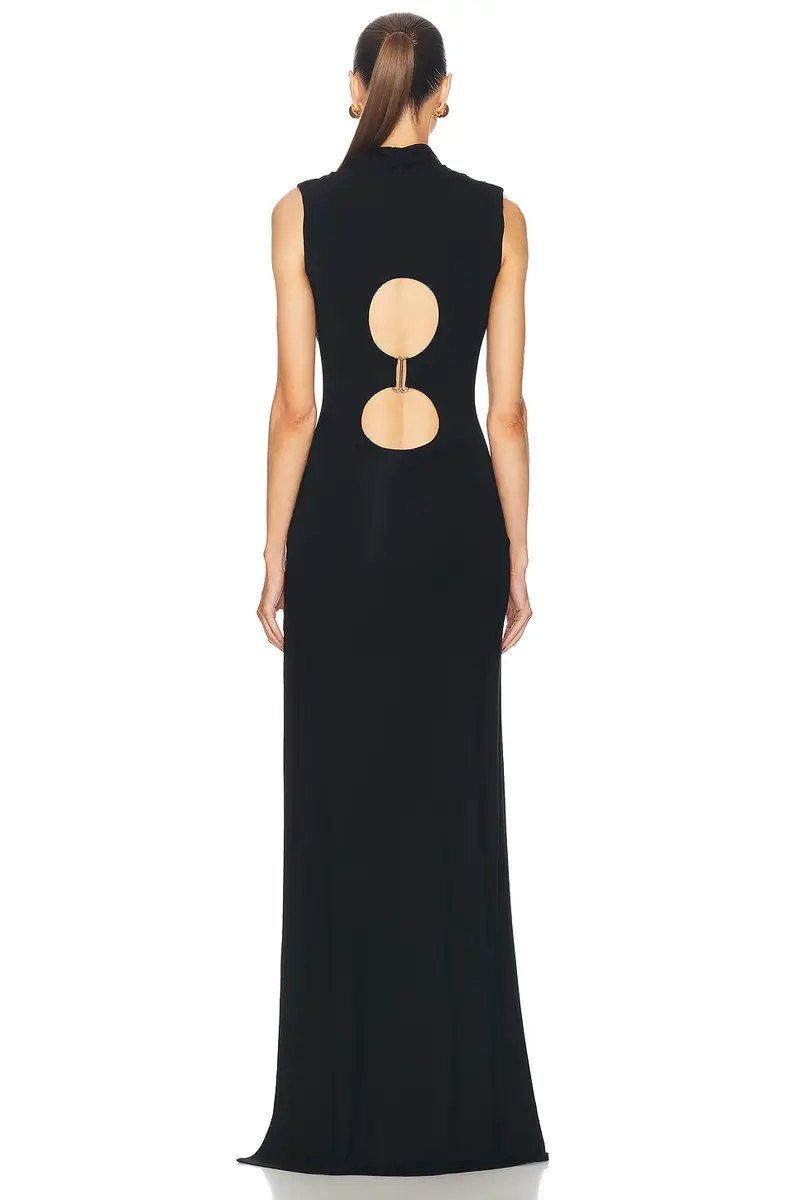 Sid Neigum Back Cutout Cowl Dress | Thumbnail 4