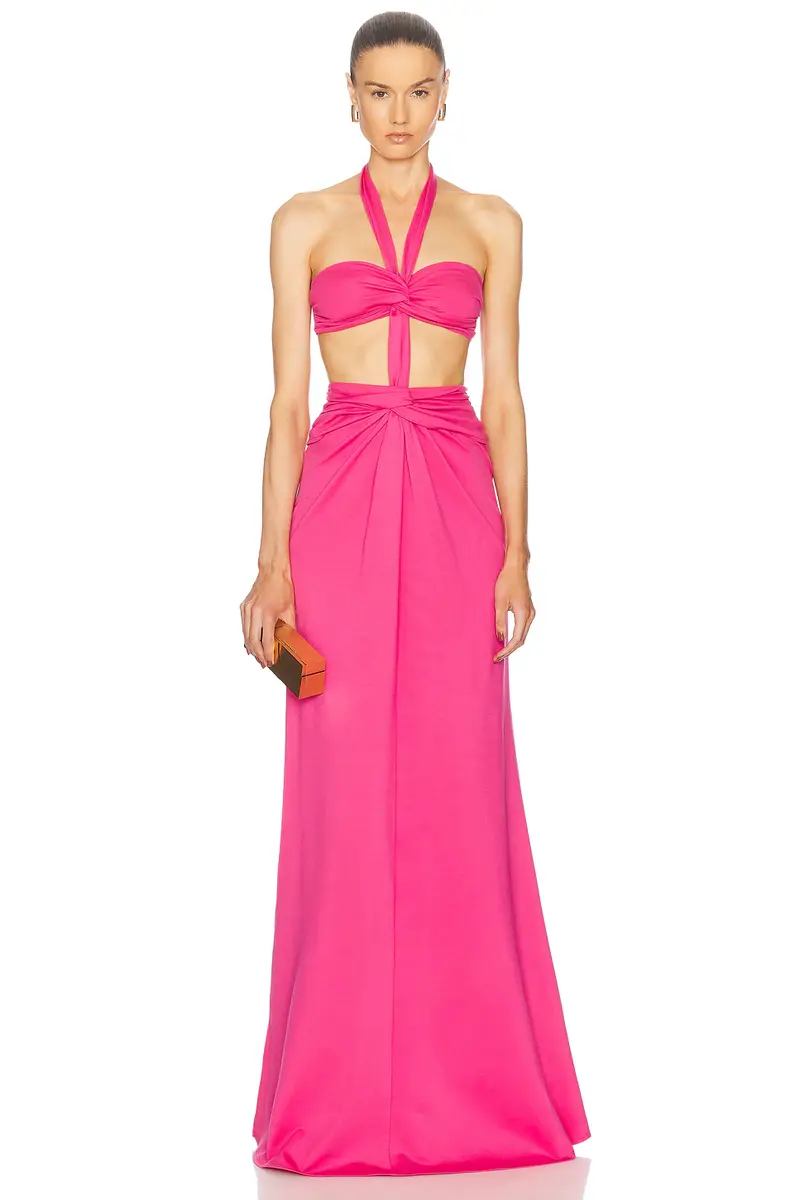 Sid Neigum Bandeau Knot Dress