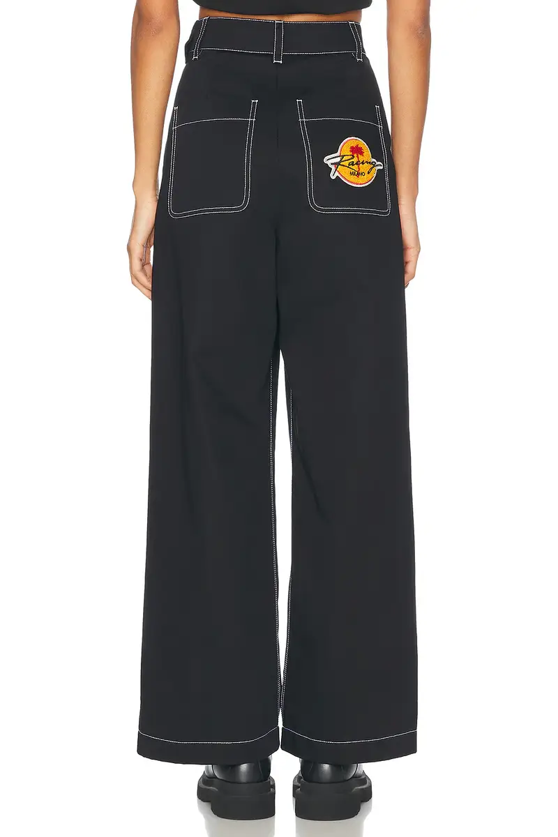 Moncler Genius x Palm Angels Wide Leg Jeans | Thumbnail 4 Moncler Genius x Palm Angels Wide Leg Jeans | Thumbnail 4