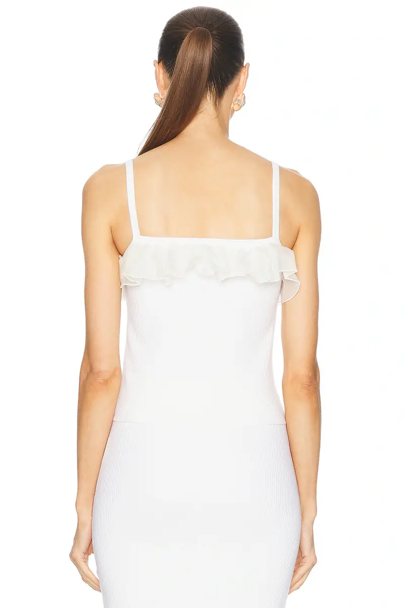 Alessandra Rich Sleeveless Top | Thumbnail 3 Alessandra Rich Sleeveless Top | Thumbnail 3