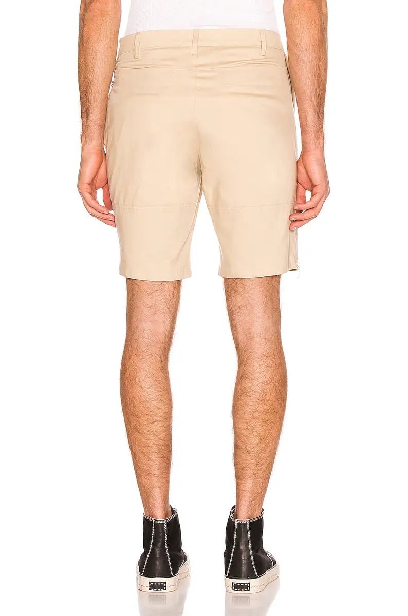 PARIA /FARZANEH Brush Cotton Monochrome Zip Short | Thumbnail 4