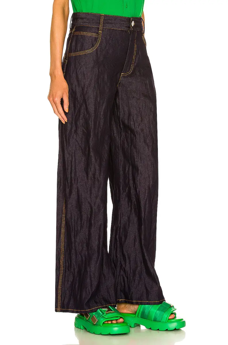 Bottega Veneta Metal Denim Twill Trouser | Thumbnail 2